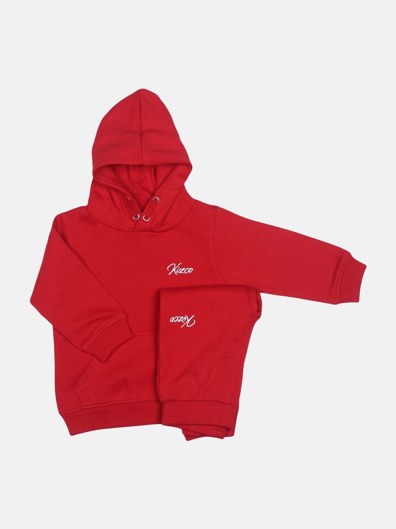Completo a 2 pezzi - Kizco Rosso - Kiabi