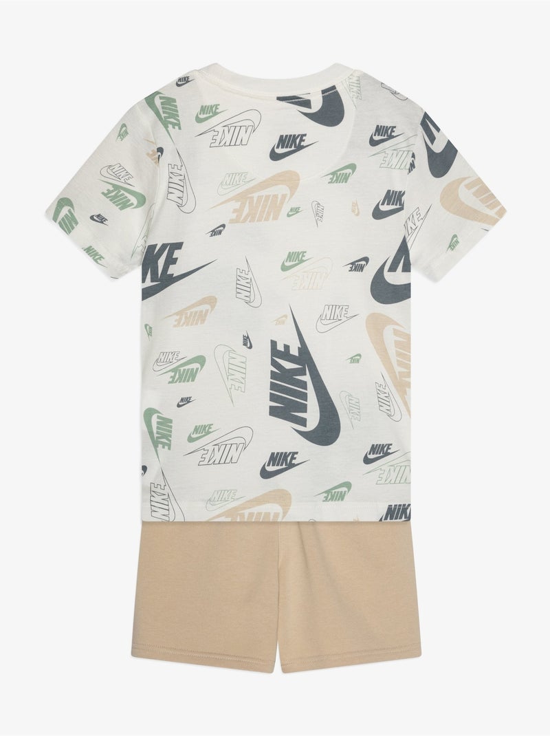 Completo a 2 pezzi - Nike Bianco Beige - Kiabi