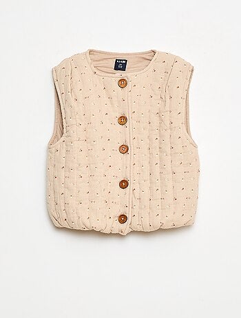 Completo a costine con gilet senza maniche - 3 pezzi