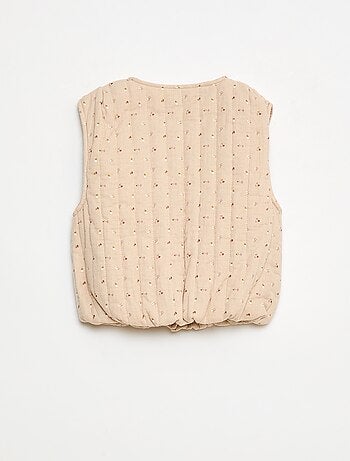 Completo a costine con gilet senza maniche - 3 pezzi