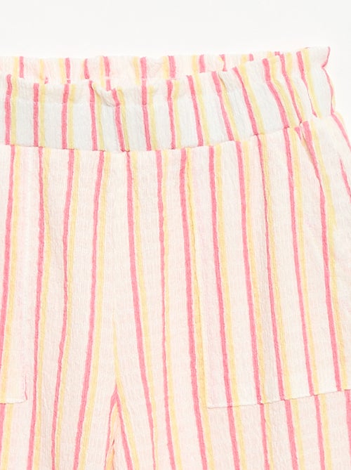 Completo a righe t-shirt + pantaloni - 2 pezzi - Kiabi