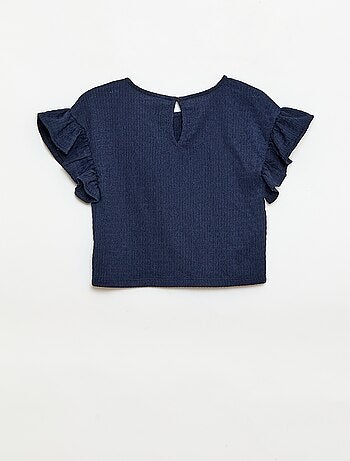 Completo a righe t-shirt + pantaloni - 2 pezzi