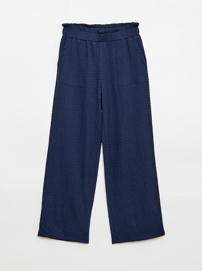 Completo a righe t-shirt + pantaloni - 2 pezzi Nero - Kiabi