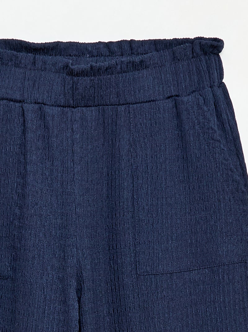 Completo a righe t-shirt + pantaloni - 2 pezzi Nero - Kiabi