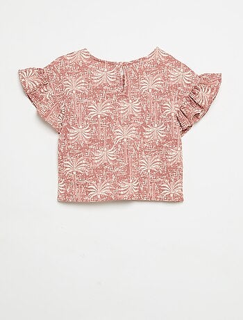 Completo a righe t-shirt + pantaloni - 2 pezzi