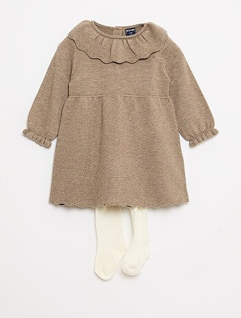 Completo abito + collant fantasia