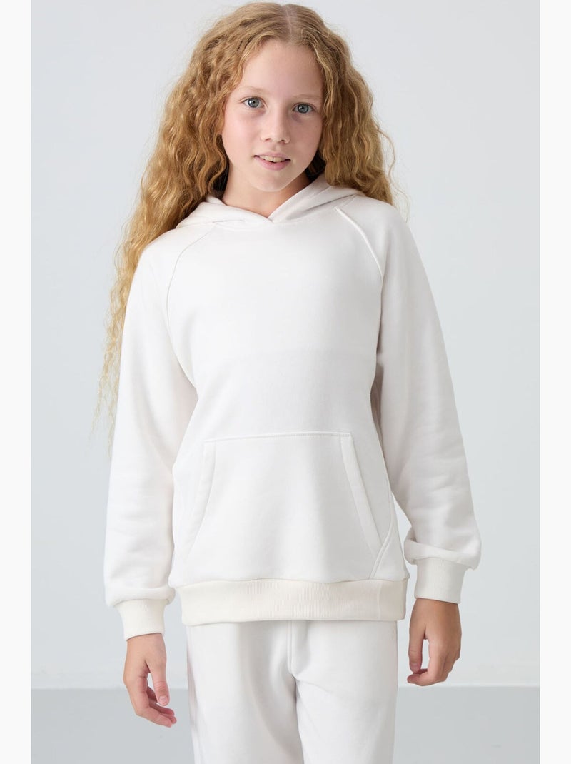 Completo active in 2 pezzi cotone poliestere tommy Bianco sporco - Kiabi