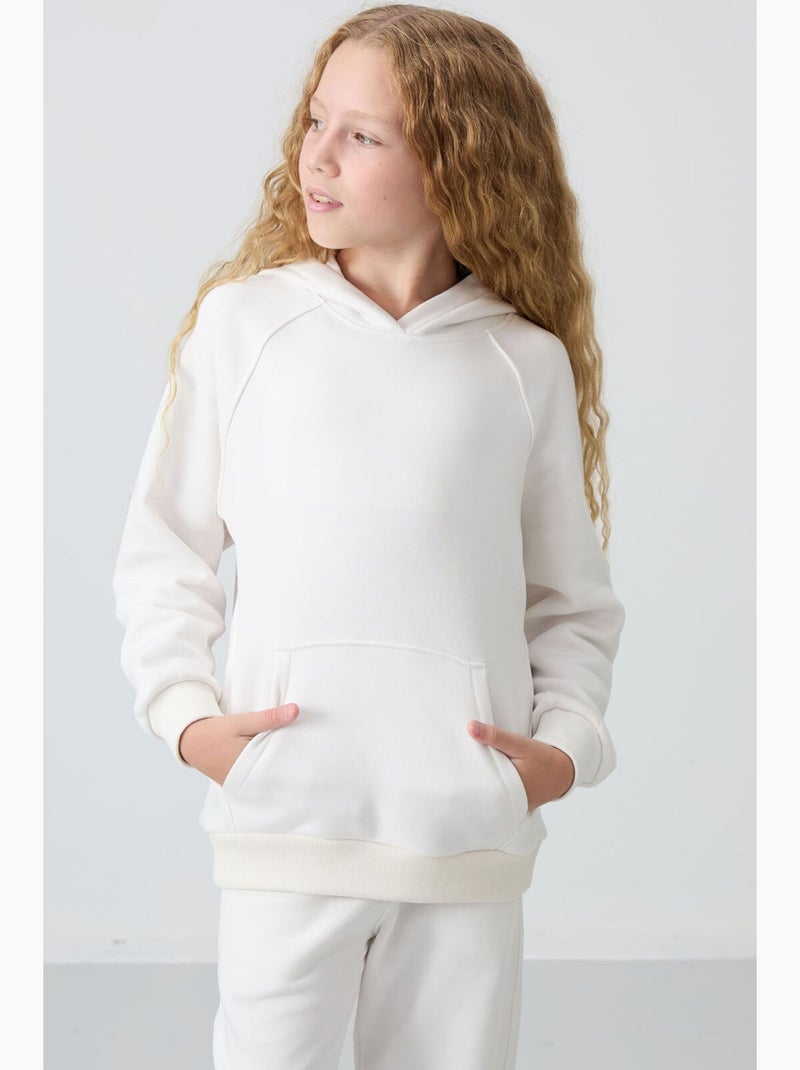 Completo active in 2 pezzi cotone poliestere tommy Bianco sporco - Kiabi