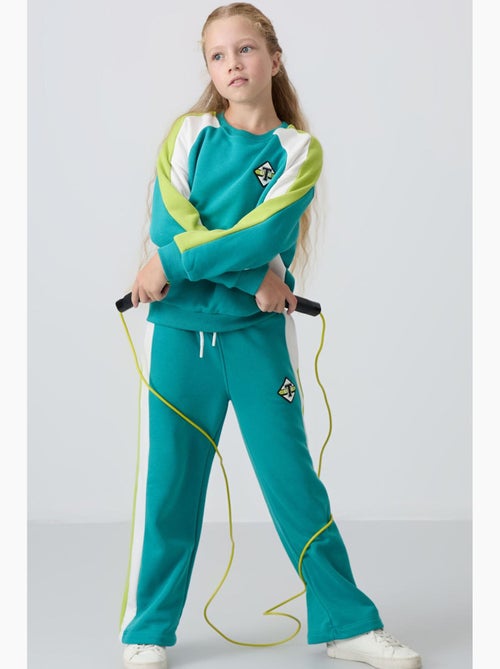 Completo active in 2 pezzi in cotone e poliestere tommy - Kiabi