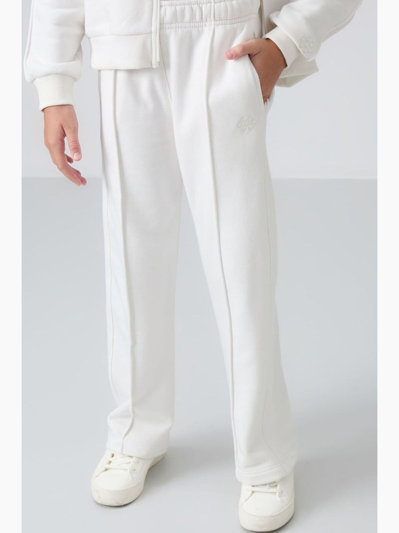 Completo active in misto cotone 2 pezzi tommy Bianco sporco - Kiabi
