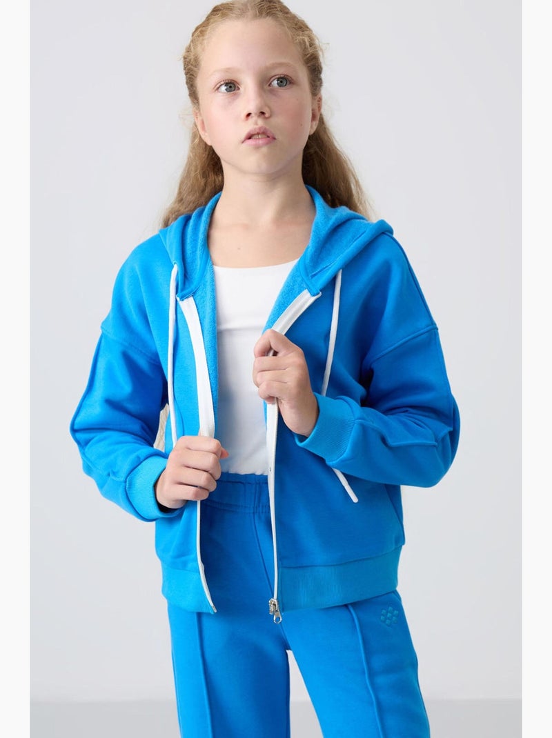 Completo active in misto cotone 2 pezzi tommy Blu cobalto - Kiabi