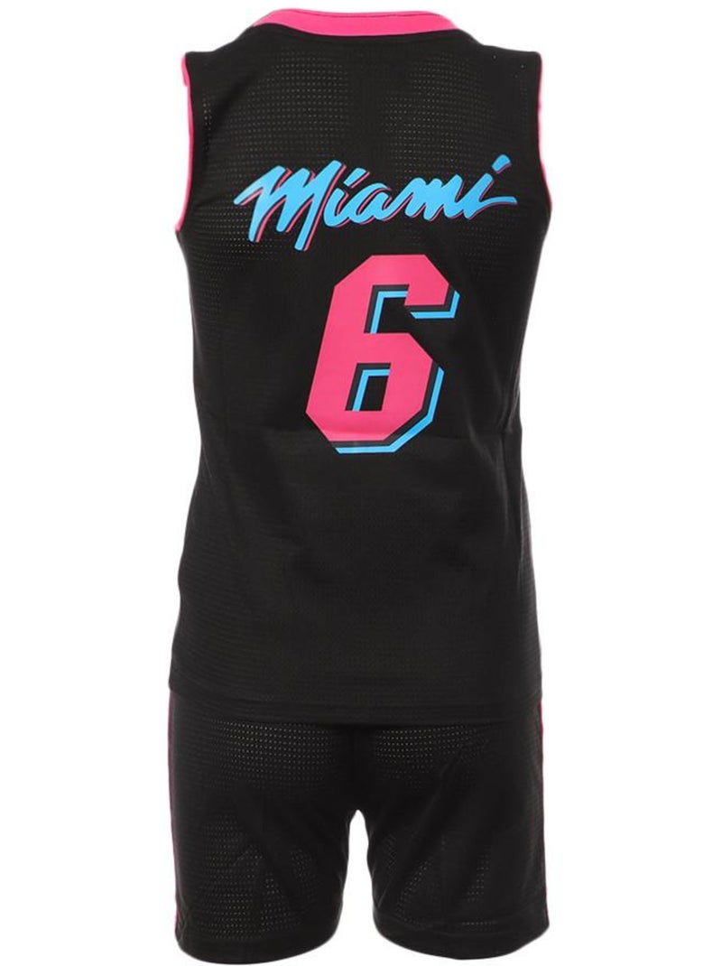 Completo Basket Bambino Miami Heat Sport Zone Nero - Kiabi