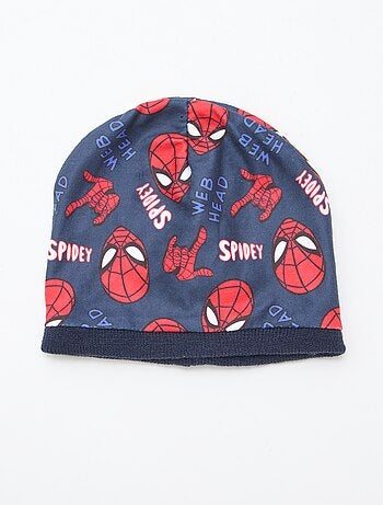 Completo berretto + scaldacollo + guanti 'Spiderman' 'Marvel' - 3 pezzi