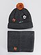     Completo berretto + snood 'Topolino' vista 1
