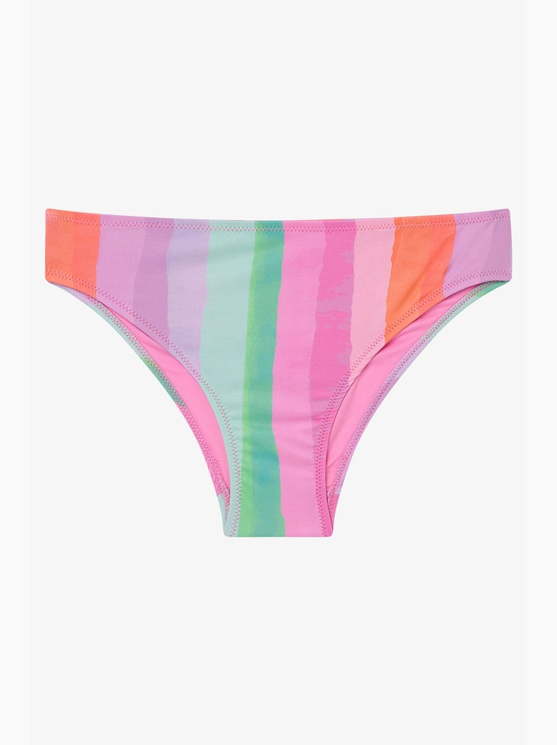 Completo bikini halter ocean ragazza penti Viola/Verde/Rosa - Kiabi