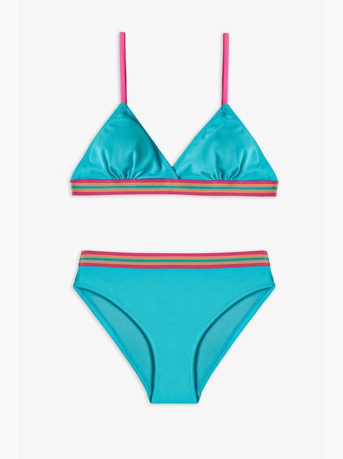 Completo bikini triangolo island bambina penti - Kiabi Completo bikini triangolo island bambina penti - Kiabi
