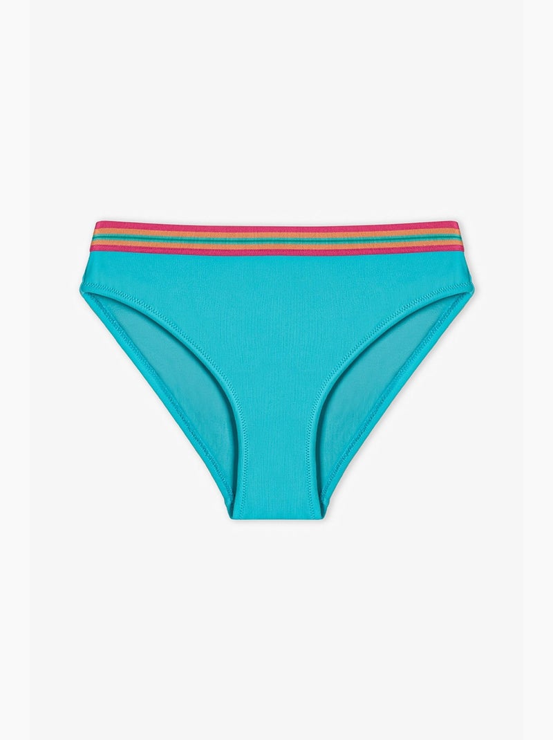 Completo bikini triangolo island bambina penti Turchese - Kiabi