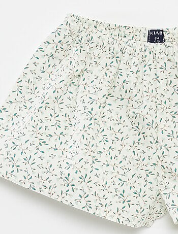 Completo blusa a maniche corte + shorts + cappello - 3 pezzi