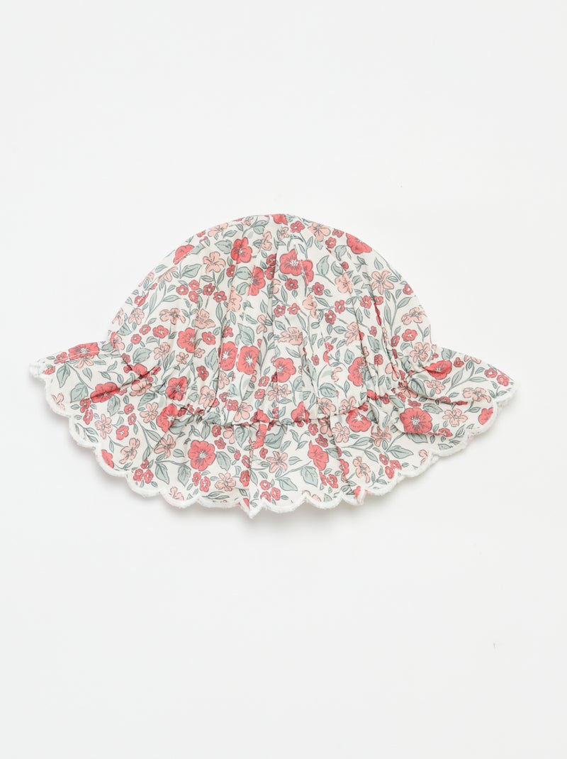 Completo blusa a maniche corte + shorts + cappello - 3 pezzi ROSA - Kiabi