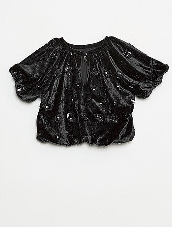 Completo blusa + pantaloni flare fit in velluto