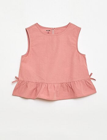 Completo blusa senza maniche + pantaloni - 2 pezzi