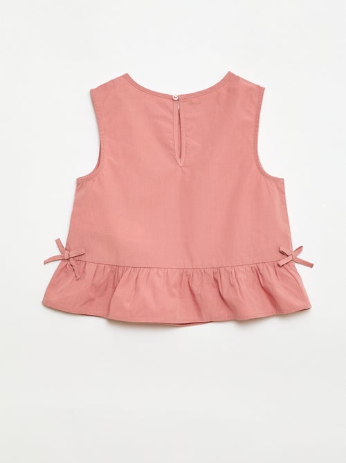 Completo blusa senza maniche + pantaloni - 2 pezzi - Kiabi Completo blusa senza maniche + pantaloni - 2 pezzi - Kiabi