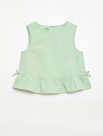 Completo blusa senza maniche + pantaloni - 2 pezzi