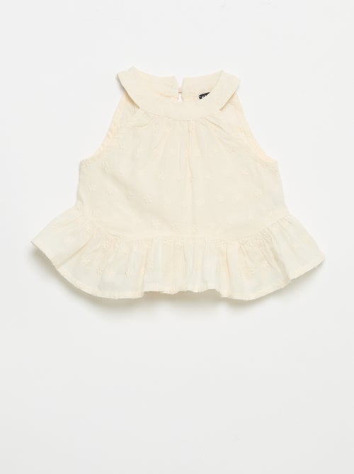 Completo blusa senza maniche + shorts - Kiabi