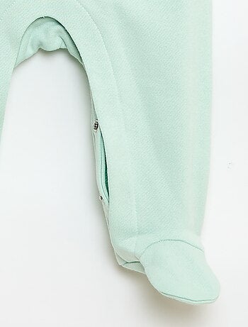 Completo body a maniche lunghe + salopette con piedini