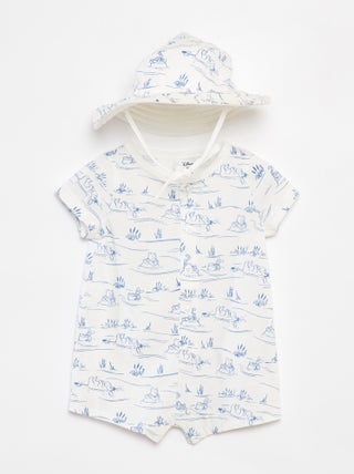 Completo body + cappello 'Disney' - 2 pezzi