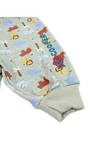 Completo body e leggings con cappellino neonato Lee Cooper