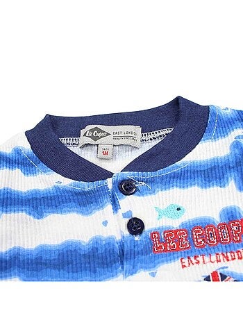 Completo body e leggings con cappellino neonato Lee Cooper