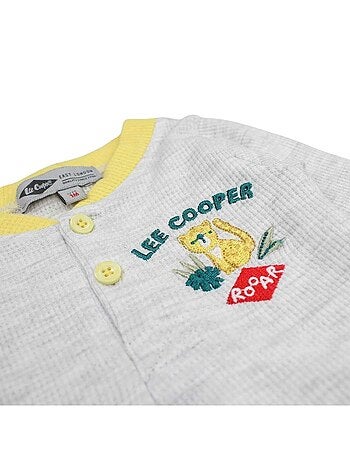 Completo body e leggings con cappellino neonato Lee Cooper