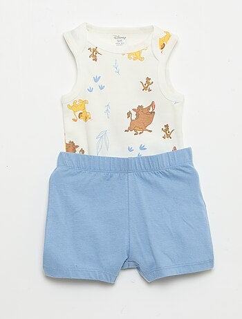 Completo body + pantaloncini 'Disney' 'Il Re Leone'