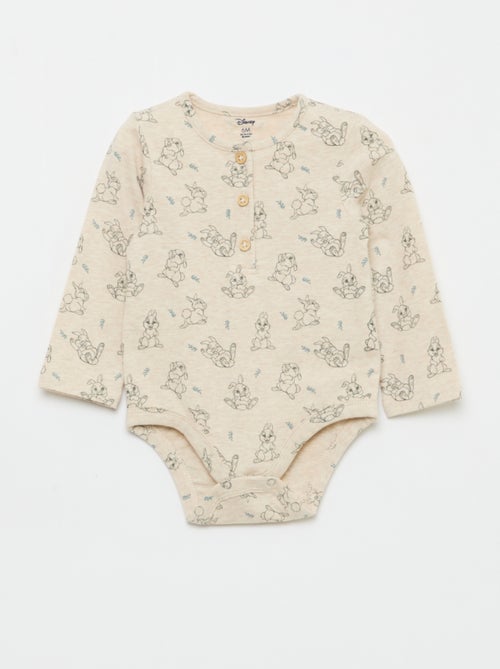 Completo body + salopette in maglia + berretto 'Disney' - 3 pezzi - Kiabi