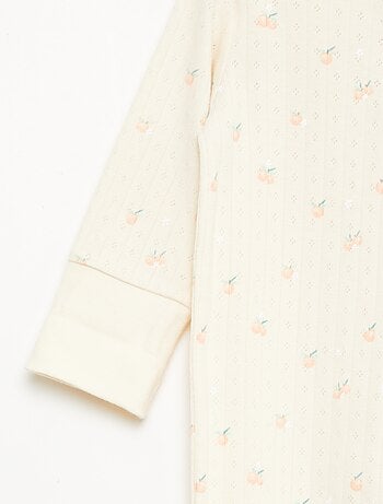 Completo body trasformabile + tutina in maglia a costine