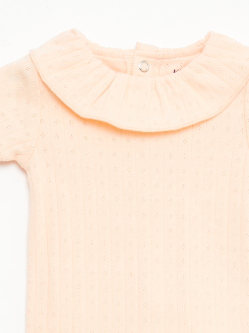 Completo body trasformabile + tutina in maglia a costine - Kiabi