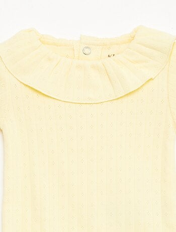 Completo body trasformabile + tutina in maglia a costine