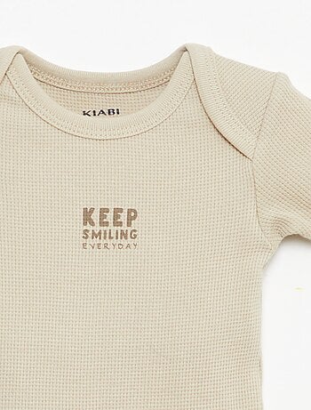 Completo body trasformabile + tutina in maglia a costine