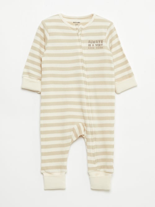 Completo body trasformabile + tutina in maglia a costine - Kiabi