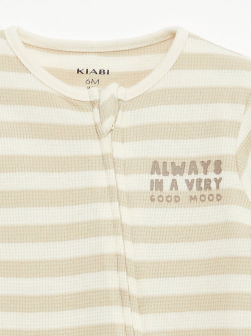 Completo body trasformabile + tutina in maglia a costine - Kiabi