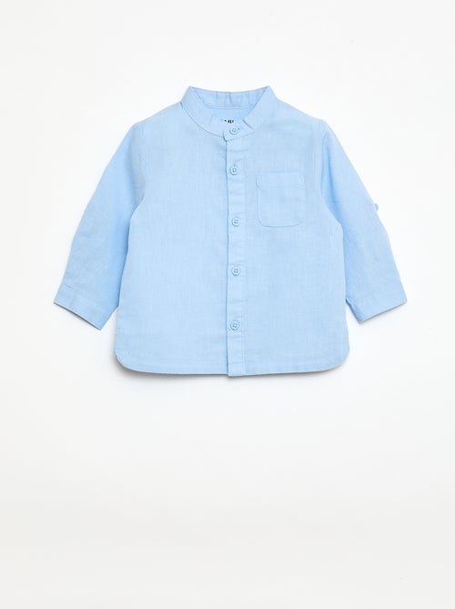 Completo camicia + pantaloni in misto lino - 2 pezzi - Kiabi