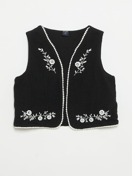 Completo canotta + cardigan senza maniche - Kiabi