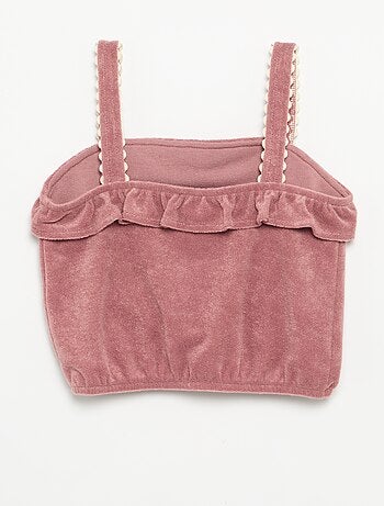 Completo canotta e shorts in spugna - 2 pezzi
