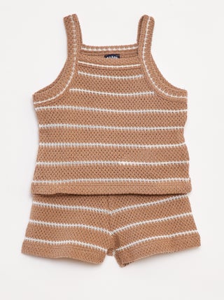 Completo canotta + shorts - 2 pezzi