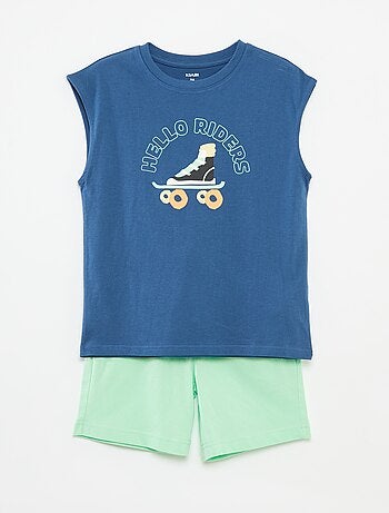 Completo canotta + shorts - 2 pezzi