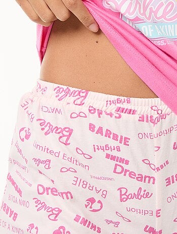 Completo canotta + shorts 'Barbie' - 2 pezzi