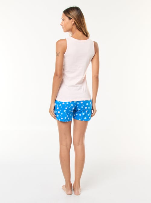 Completo canotta + shorts 'Stitch' - 2 pezzi - Kiabi