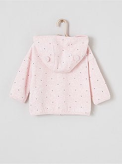 Completo cardigan + pantaloni 'panda' - Kiabi