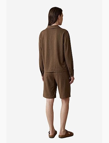 Completo con camicia e shorts in popeline di cotone my fashion